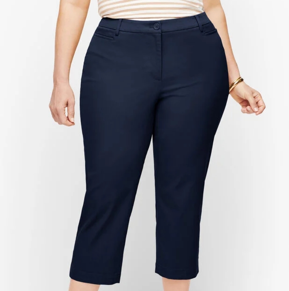 Curvy fit Slim-leg Perfect Skimmer Pants